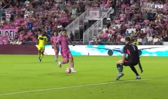 Luis Suarez scores off a Lionel Messi assist as Inter Miami takes a 1-0 lead vs. Nashville SC